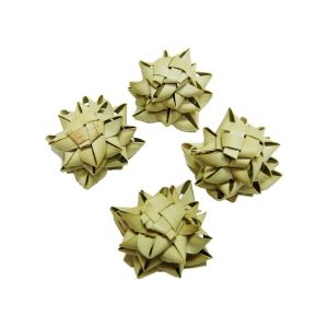 Fleurs en feuilles de palmier - Paquet de 5