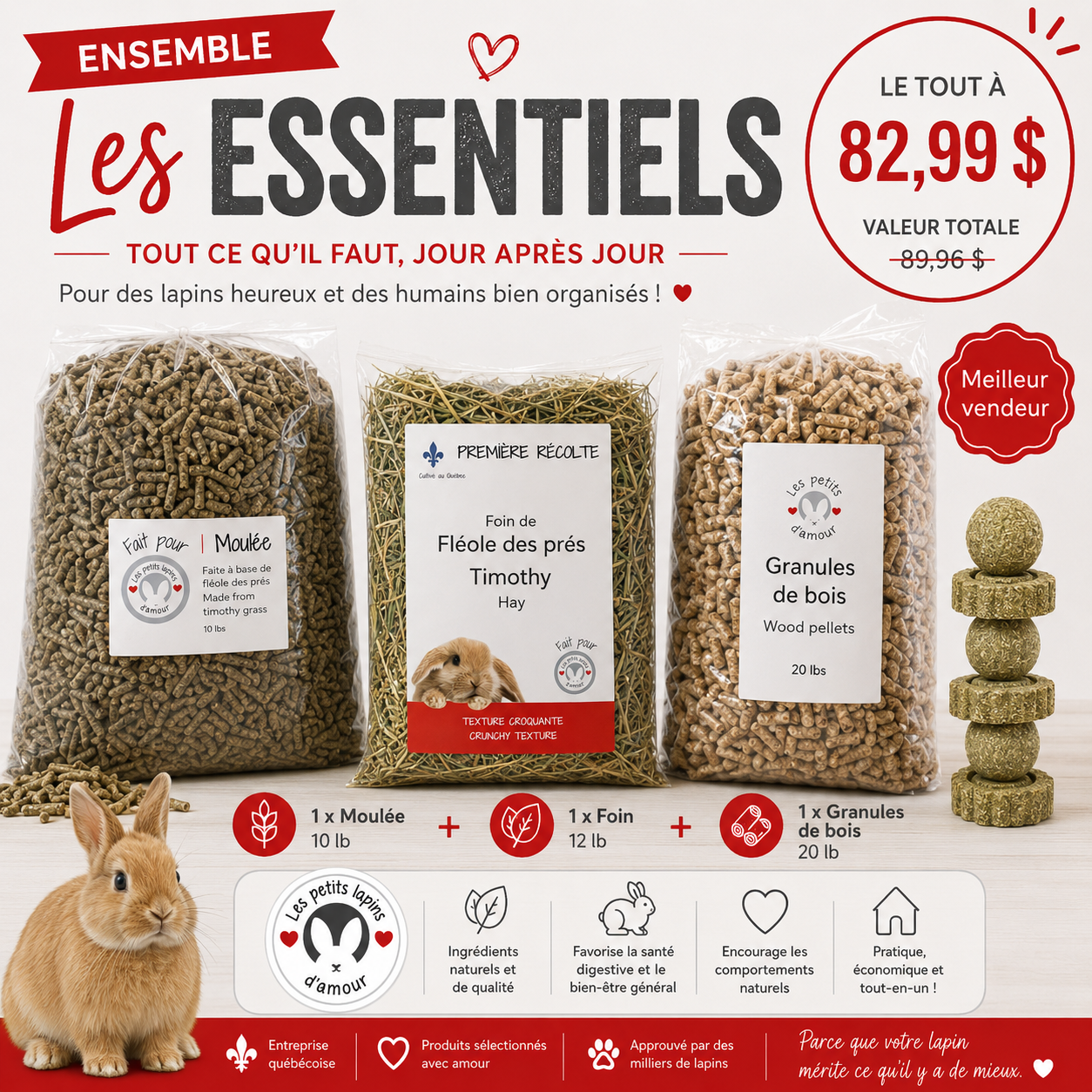 * L'ensemble ''Les essentiels''