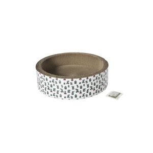 Boîte à gratter en carton - Motif cactus - Bud'z